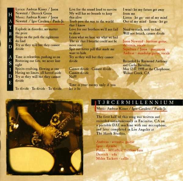 CD Sepultura - Against 1998