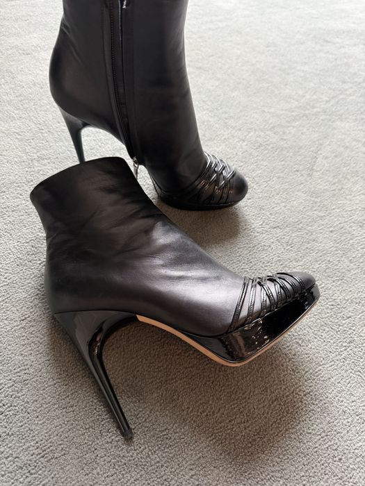 Боти - кожа - Christian Dior - OРИГИНАЛНИ