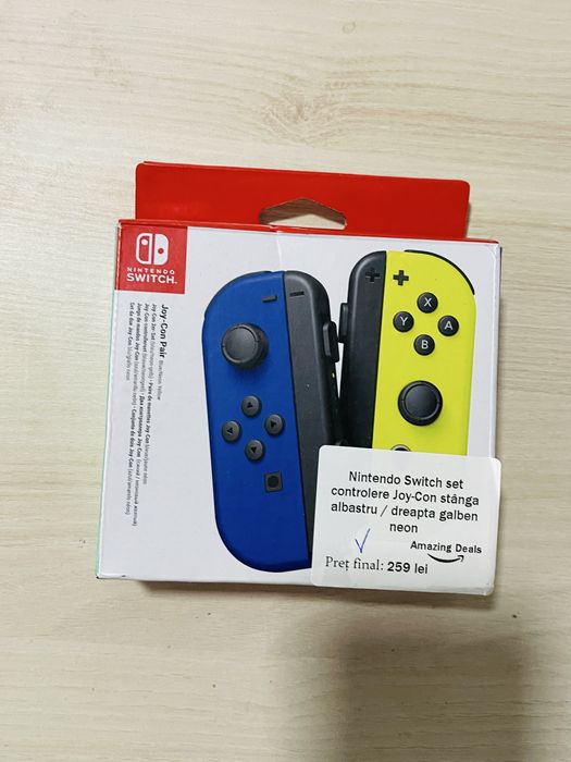 JoyCon pentru Nintendo Switch ,Preț pe o Cutie, ca Noi