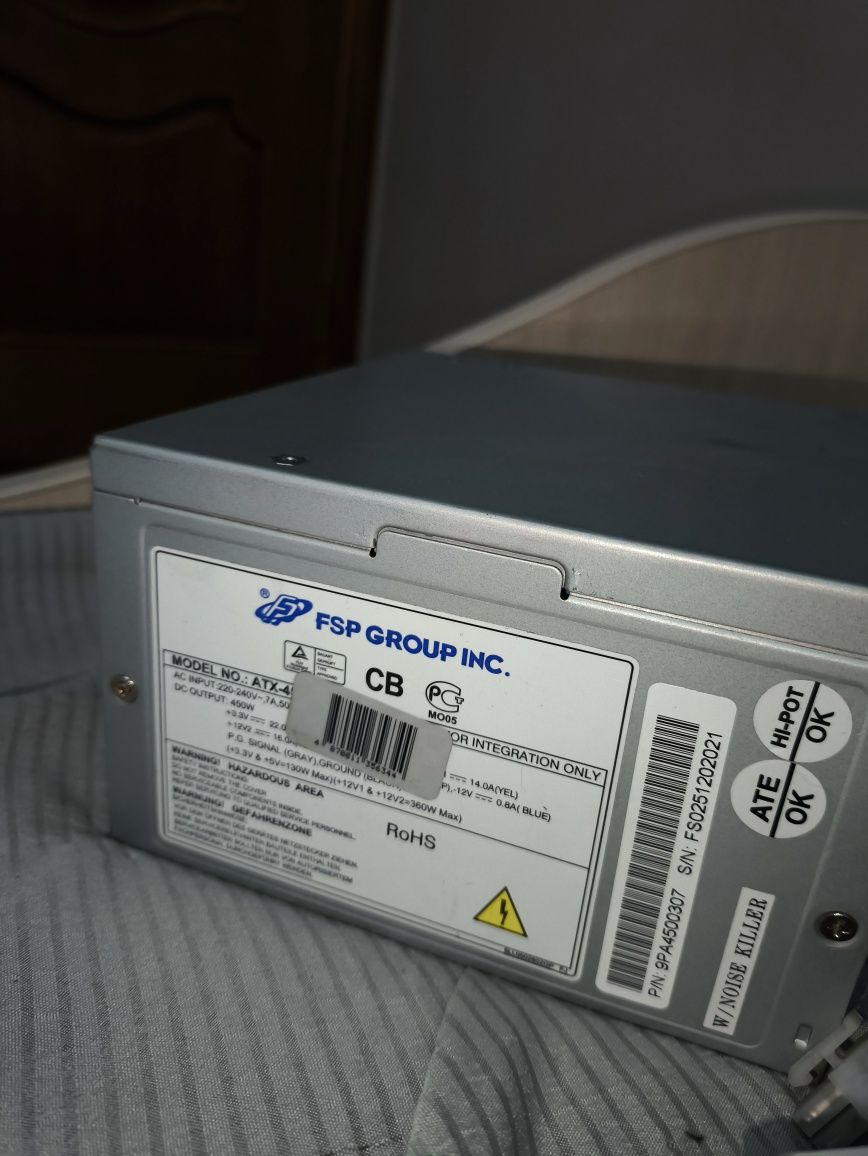 Блок питания fsp 400w