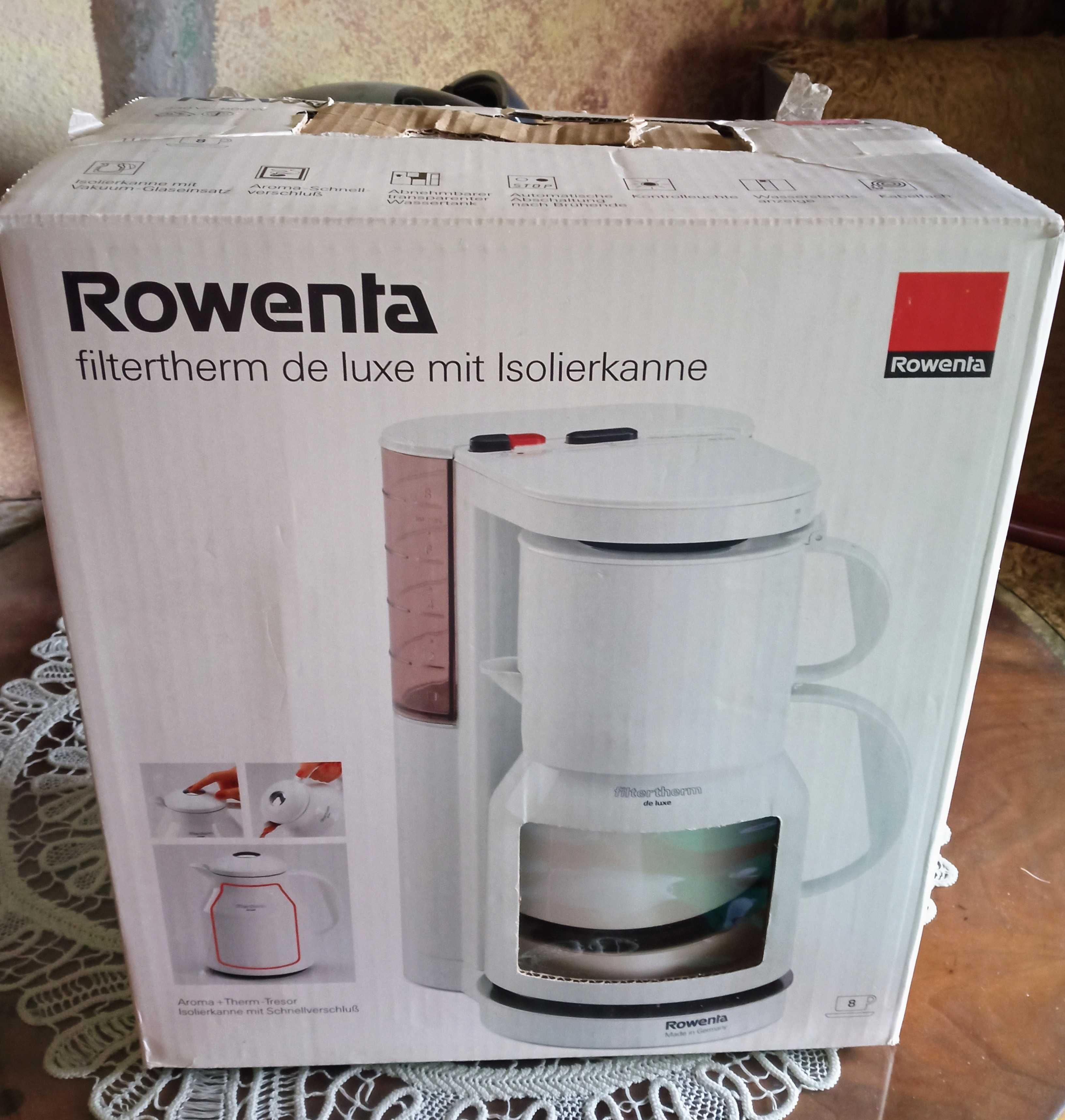 Cafetieră Rowenta Made in Germany-Nouă* cu Termos