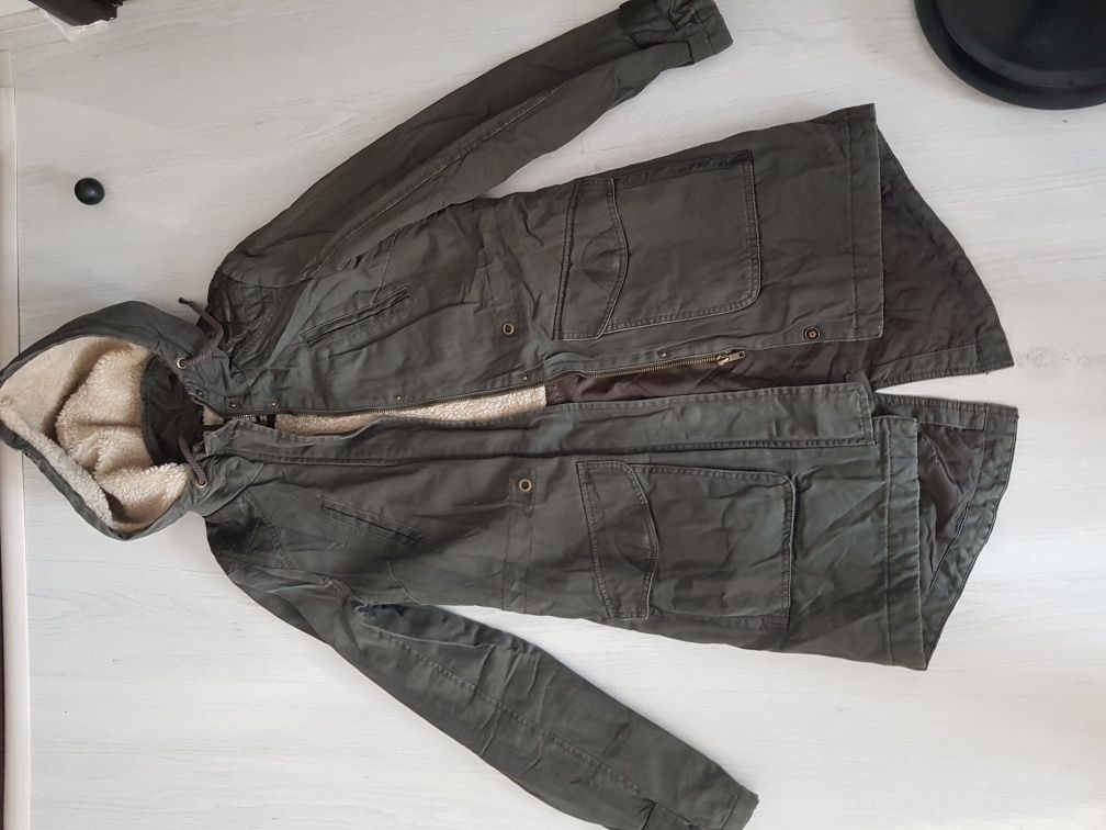 Geaca parka xs 34-36 clockhouse