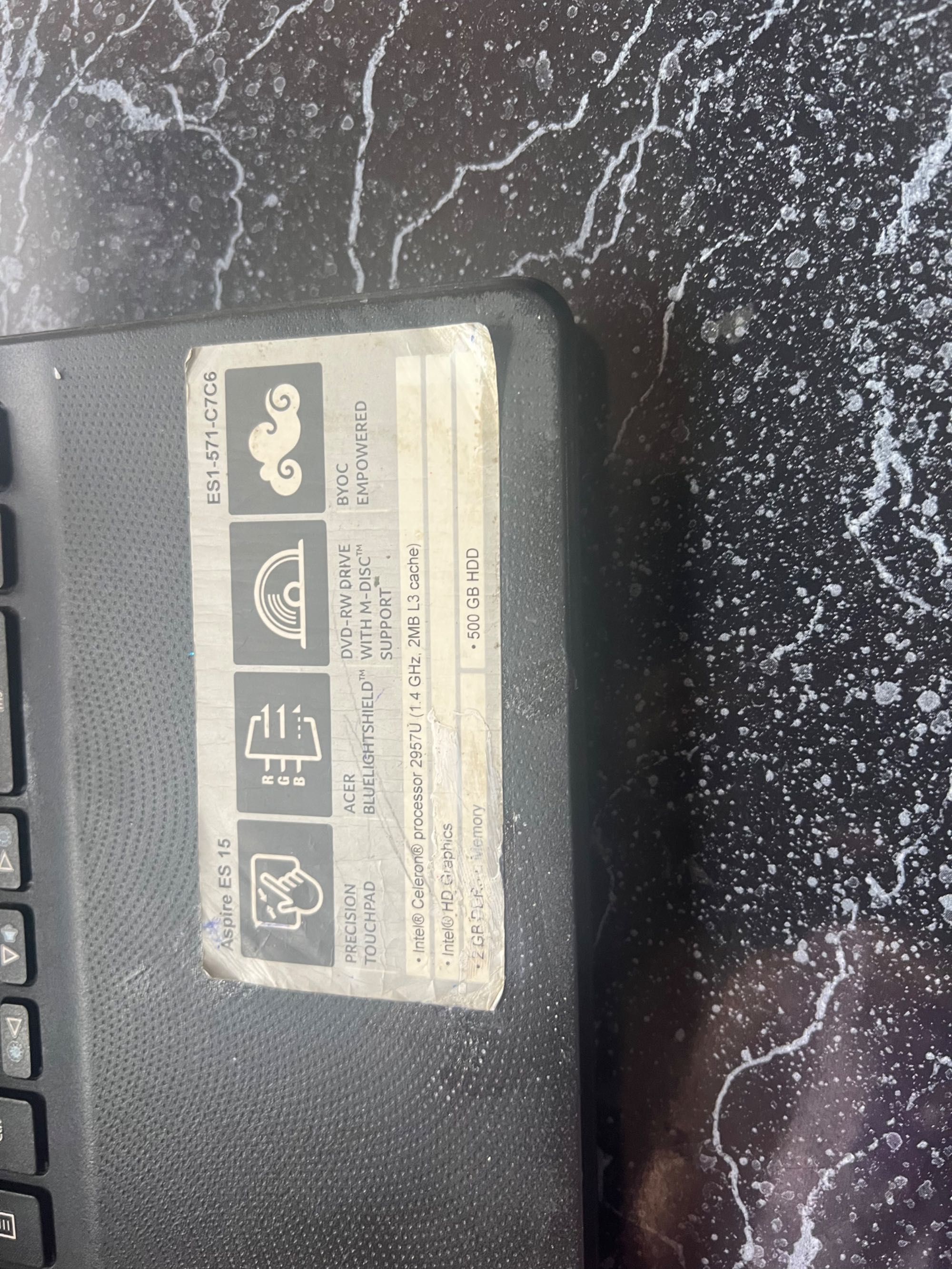 Ноутбук Acer Aspire ES1-571-C7C6