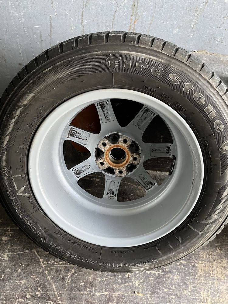Джанти с гуми за VW Tiguan 5x112 215/65/16
