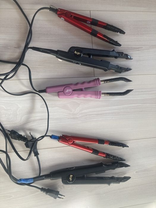 Щипцы для горячего наращивания и капсуляции волос