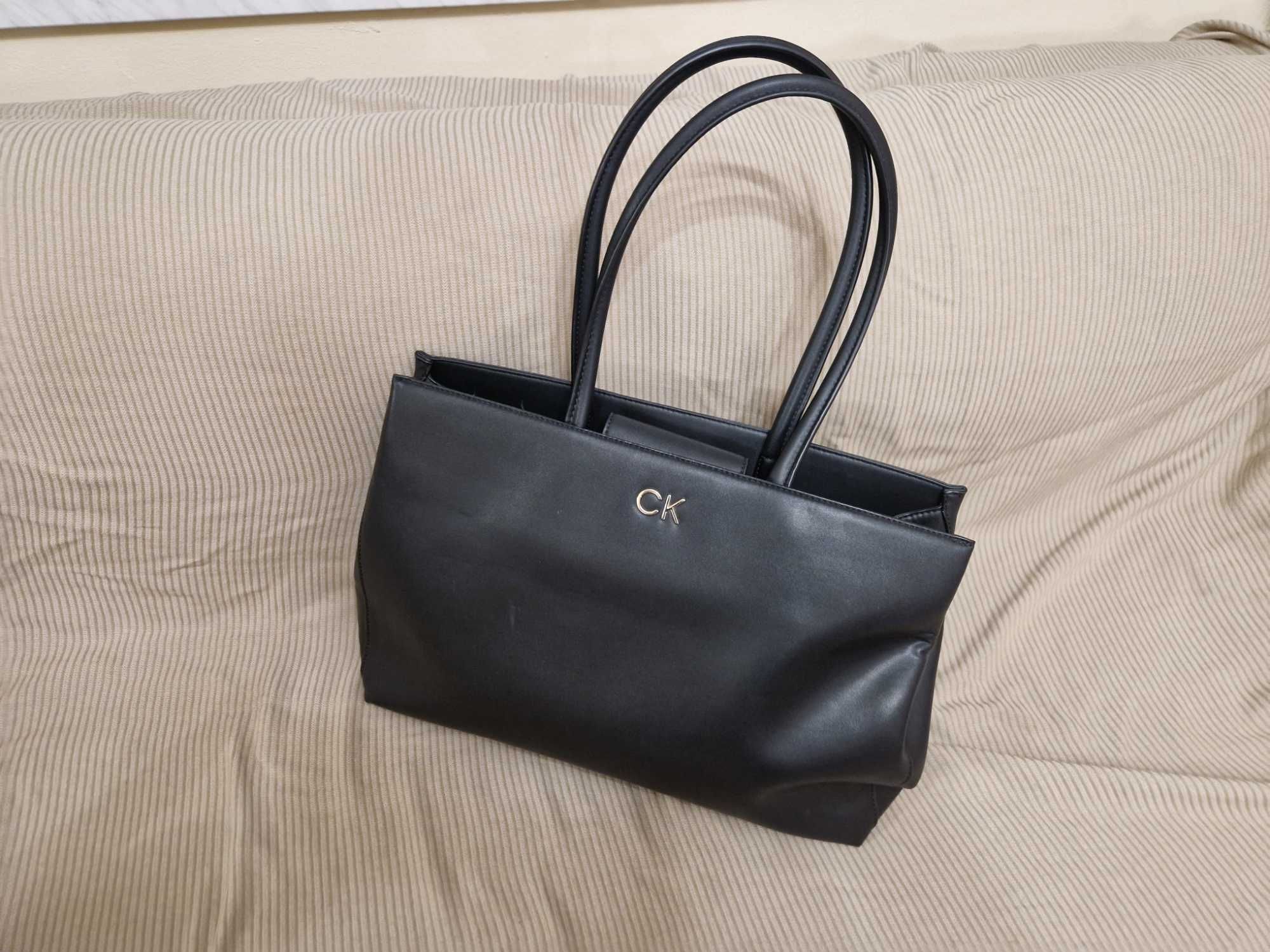 Оригинална голяма дамска чанта Calvin Klein
