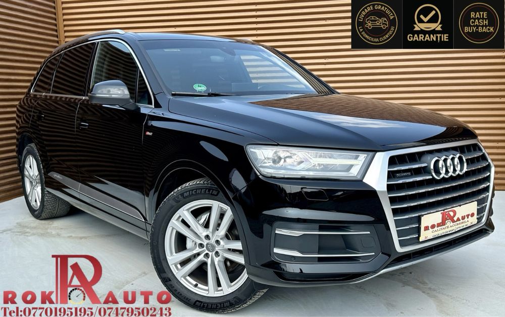 Audi Q7,3.0 Diesel,V6 TDI Quattro SLine,Rate doar cu Buletinul!