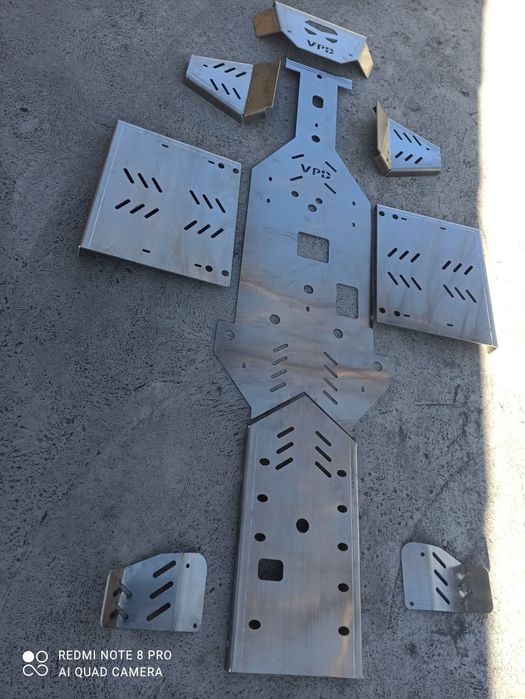 Scut ATV CF Moto 850 & 1000 aluminiu/oțel