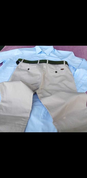 Pantalon de vară 98 %bumbac