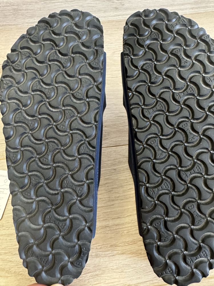 Нови Birkenstock Arizona Bs мъжки Обувки Чехли 51751 Син
