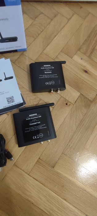 Transmițător și receptor audio wireless hi-fi boxe Marmitek