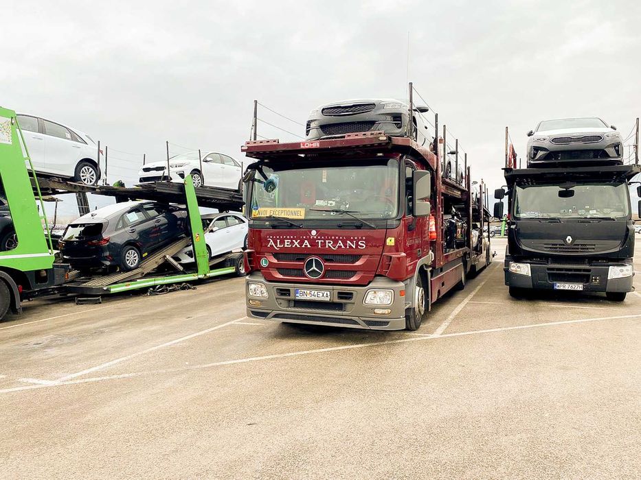 Transport auto din Franta, Germania, Italia spre Romania