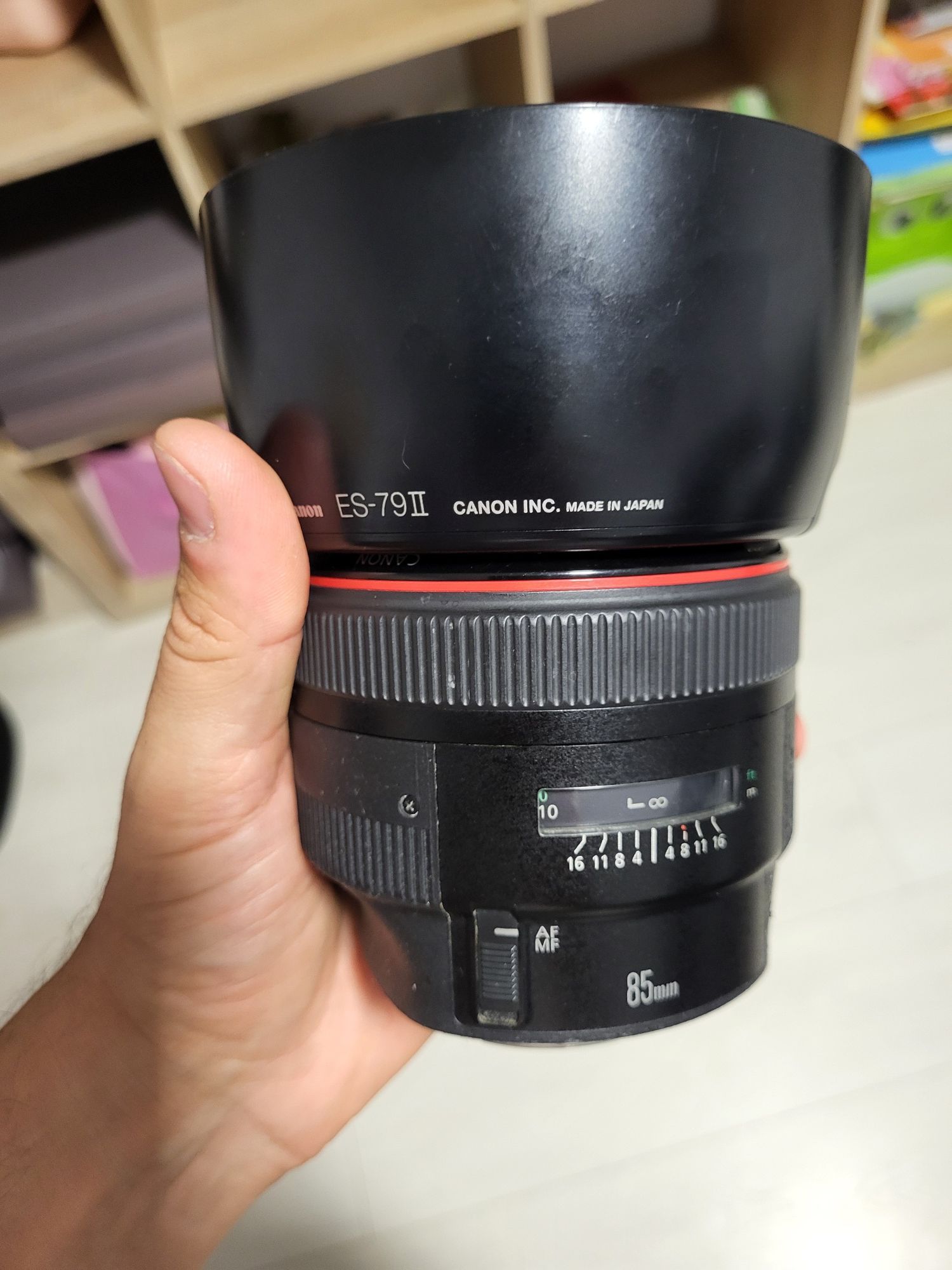 Canon 85 1.2L USM varianta 2