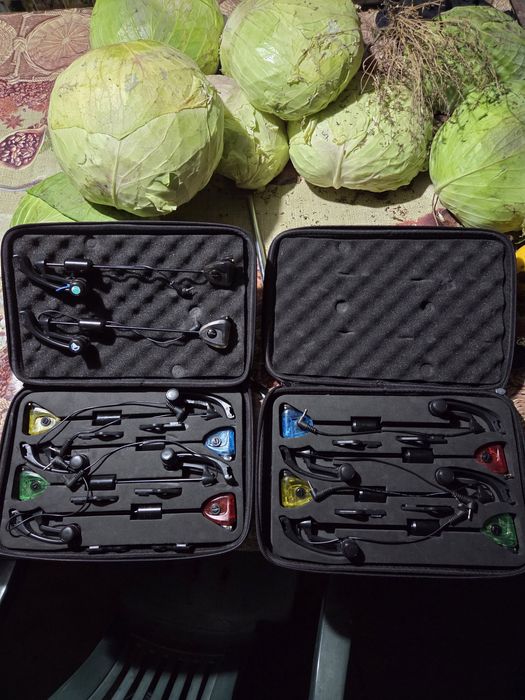 Svingeri mkm 3 cu valigetă 2 seturi cu 6 si 4 svingeri  statie fox sen