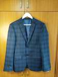 Sacou Casual, marime 48, bleumarin
