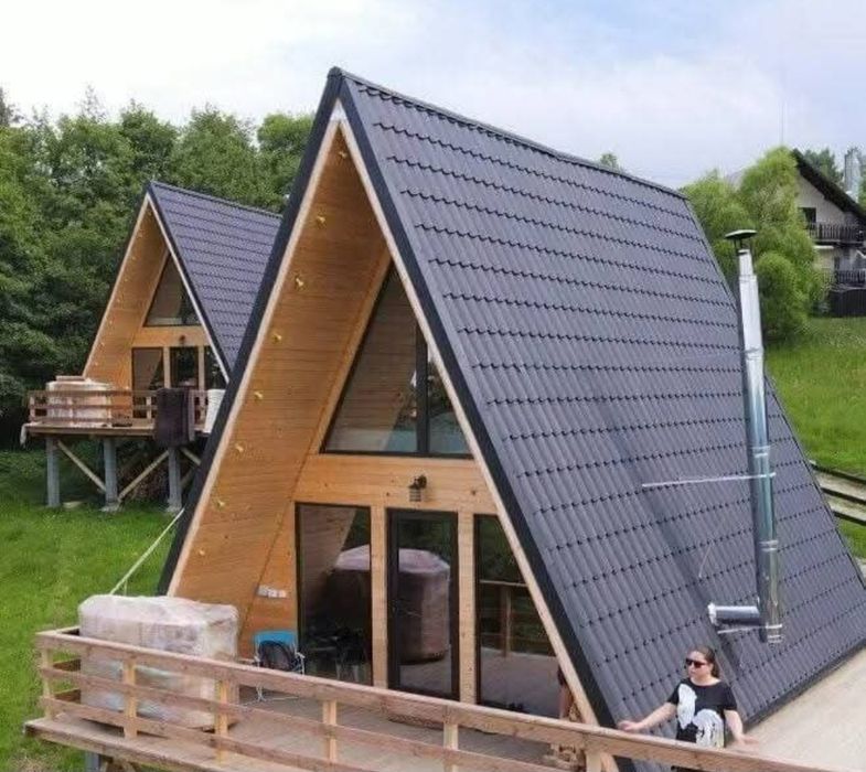 Vând cabane tip A acceptam variante auto