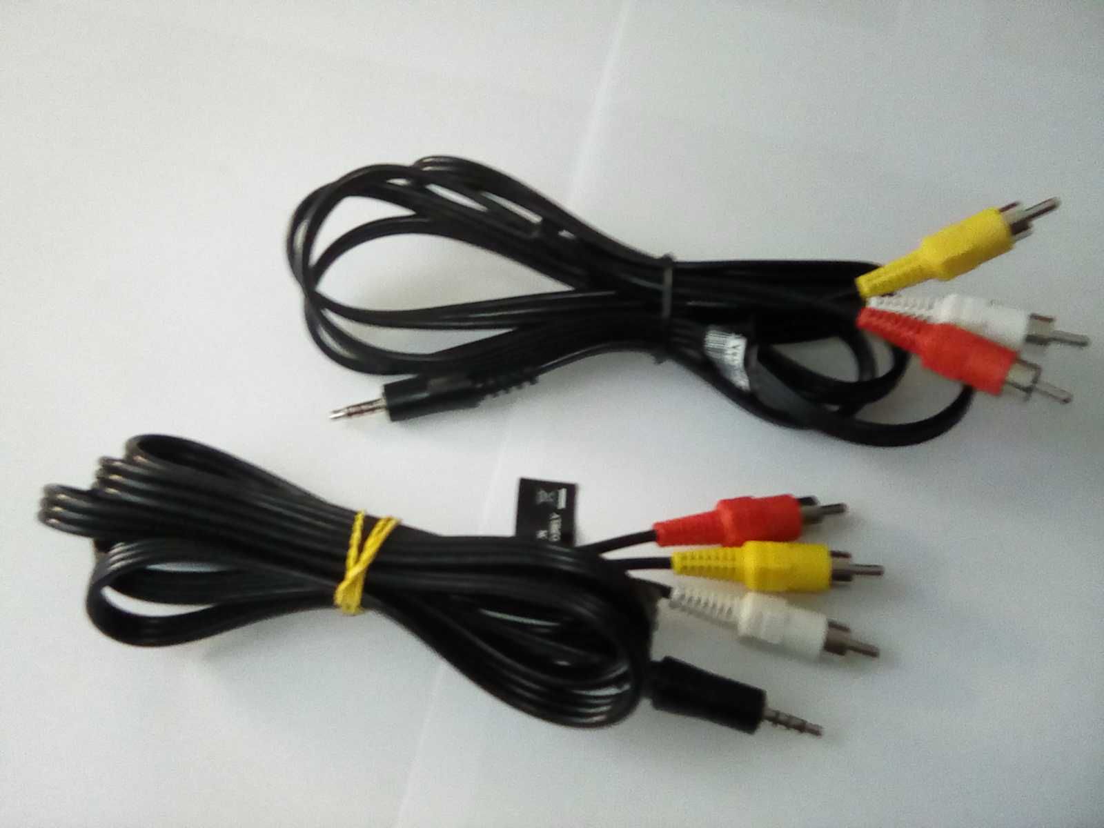 Cablu audio stereo - video,  RCA  - mufa jack 3.5 AV