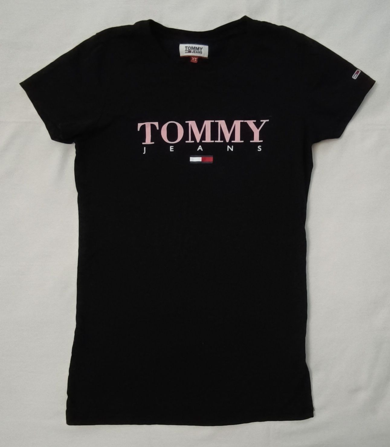 Tommy Jeans Tee оригинална тениска XS памучна фланелка