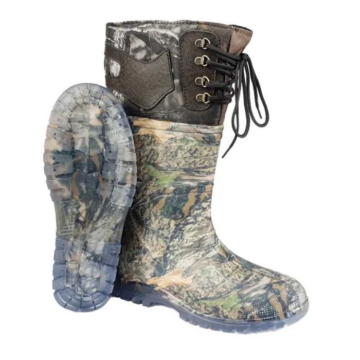 Високи ловджийски силиконови камуфлажни ботуши с вата CONDOR
