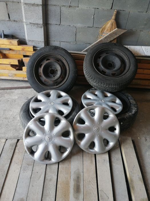 Джанти 15" за Ситроен /Пежо  и зимни гуми 185/65/15