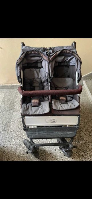 Количка за близнаци Mountain buggy duet с включен дъждобран - 300 лв