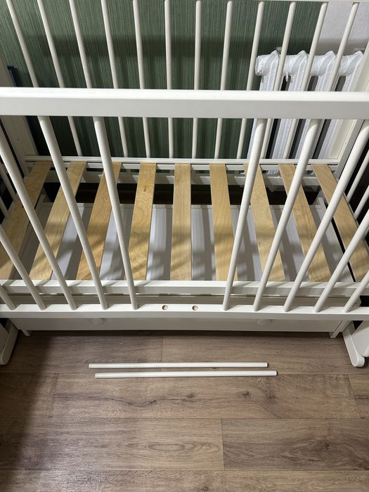 Манеж-кровать детский «Мишка» с матрацом 120*60см.