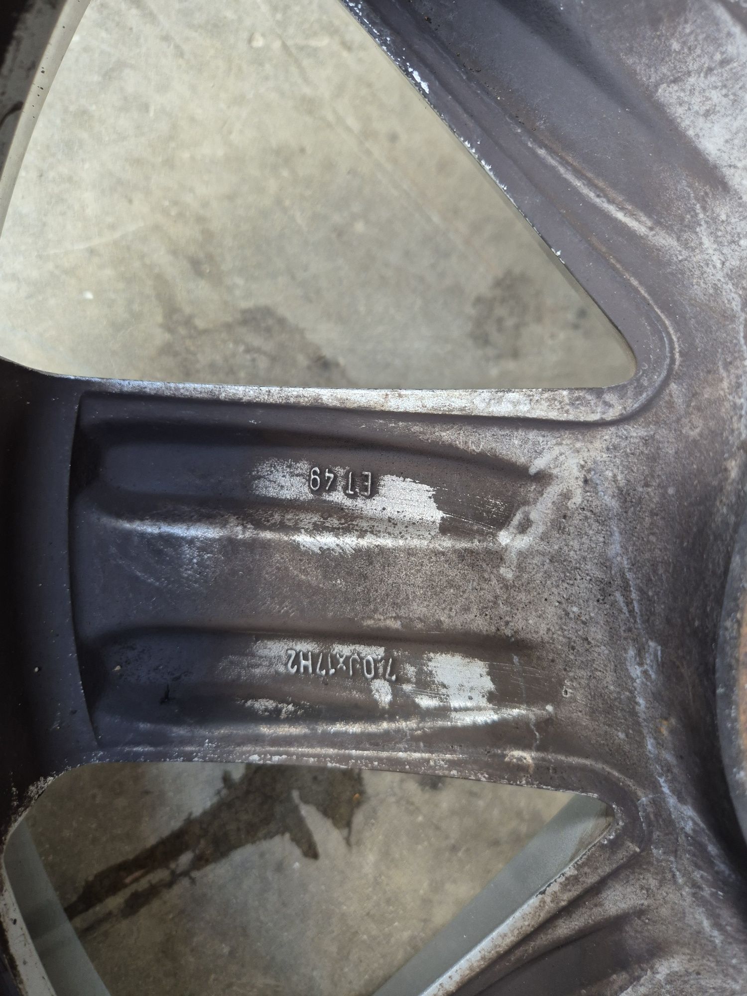 Jante aliaj ford focus 1 an 2005 pe 17" ET49
