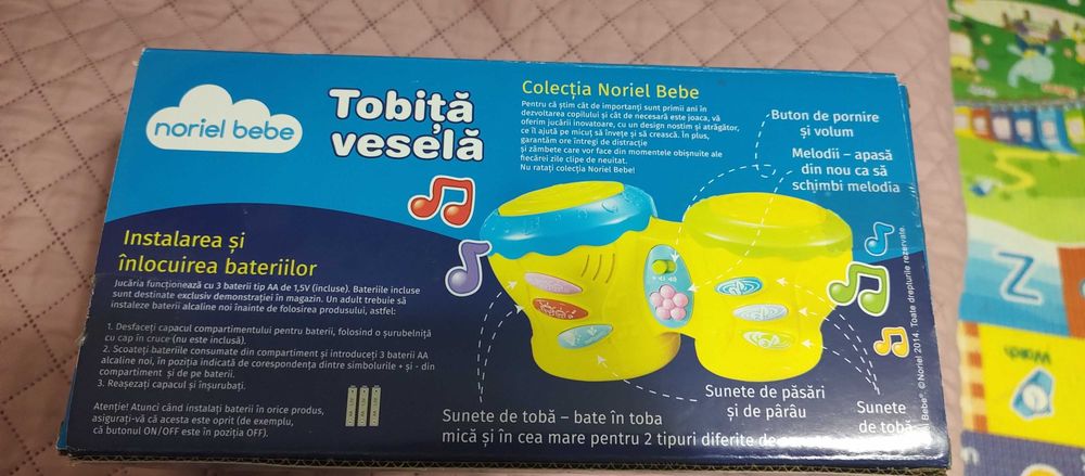 Jucărie tobița vesela Noriel