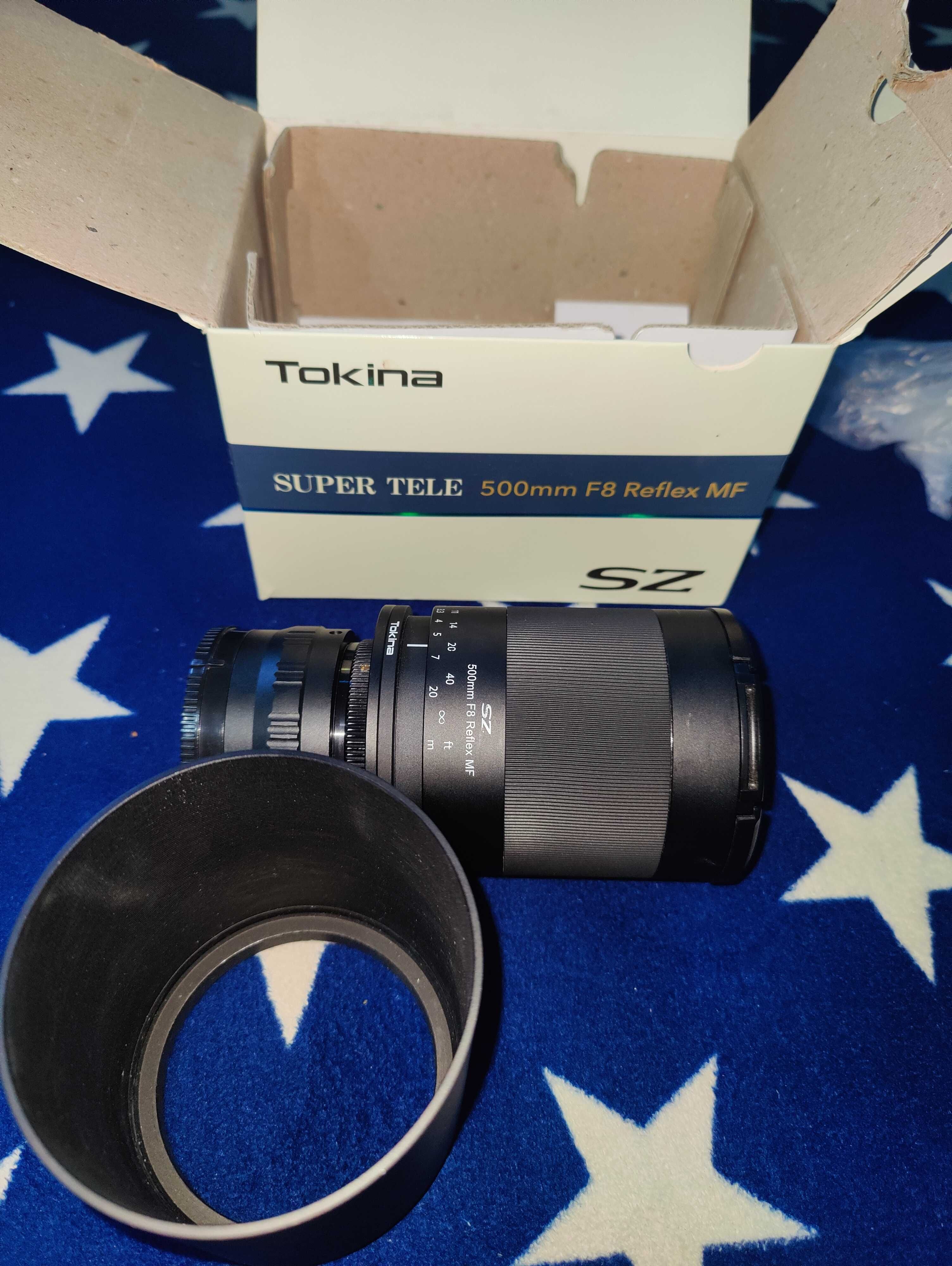Tokina SZ SUPER TELE 500mm F/8 Reflex Lens 2022 (T-Mount) (Full Frame)