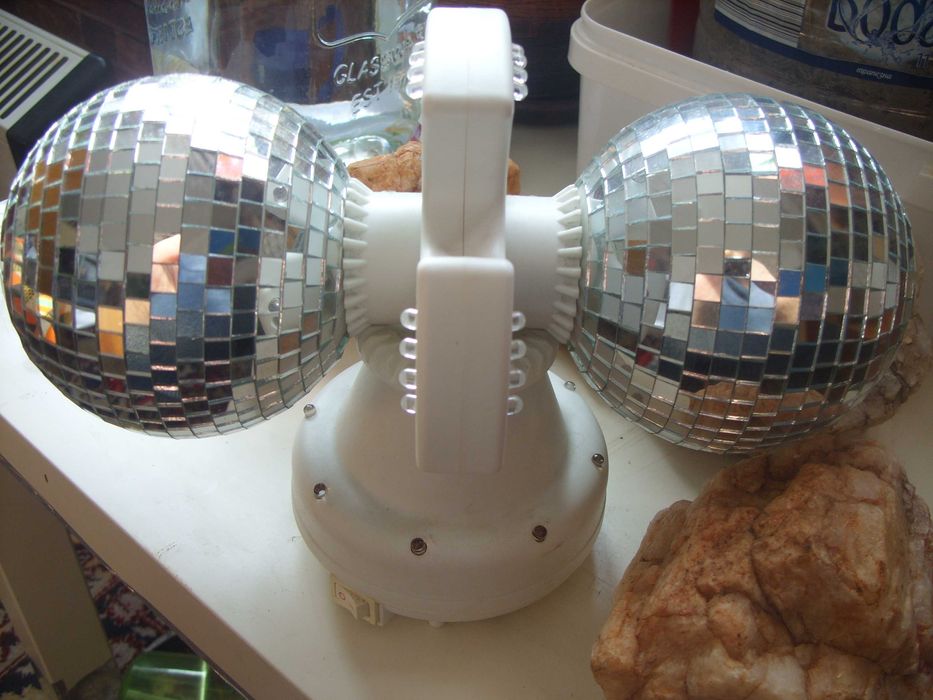 Mirror Glass Ball 2 х 10 cm диско топки за клубове, партита