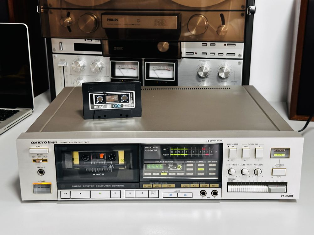 Deck de colecție ONKYO Integra TA-2500,3 Head,anii 1984,Impecabil !