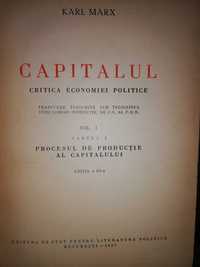Capitalul, Marx, stare excelenta, set 4 volume