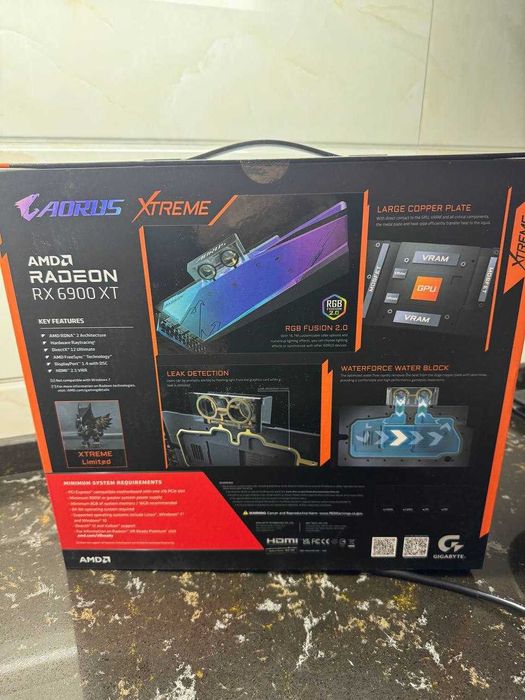 AORUS Radeon™ RX 6900 XT Xtreme waterforce 16gb