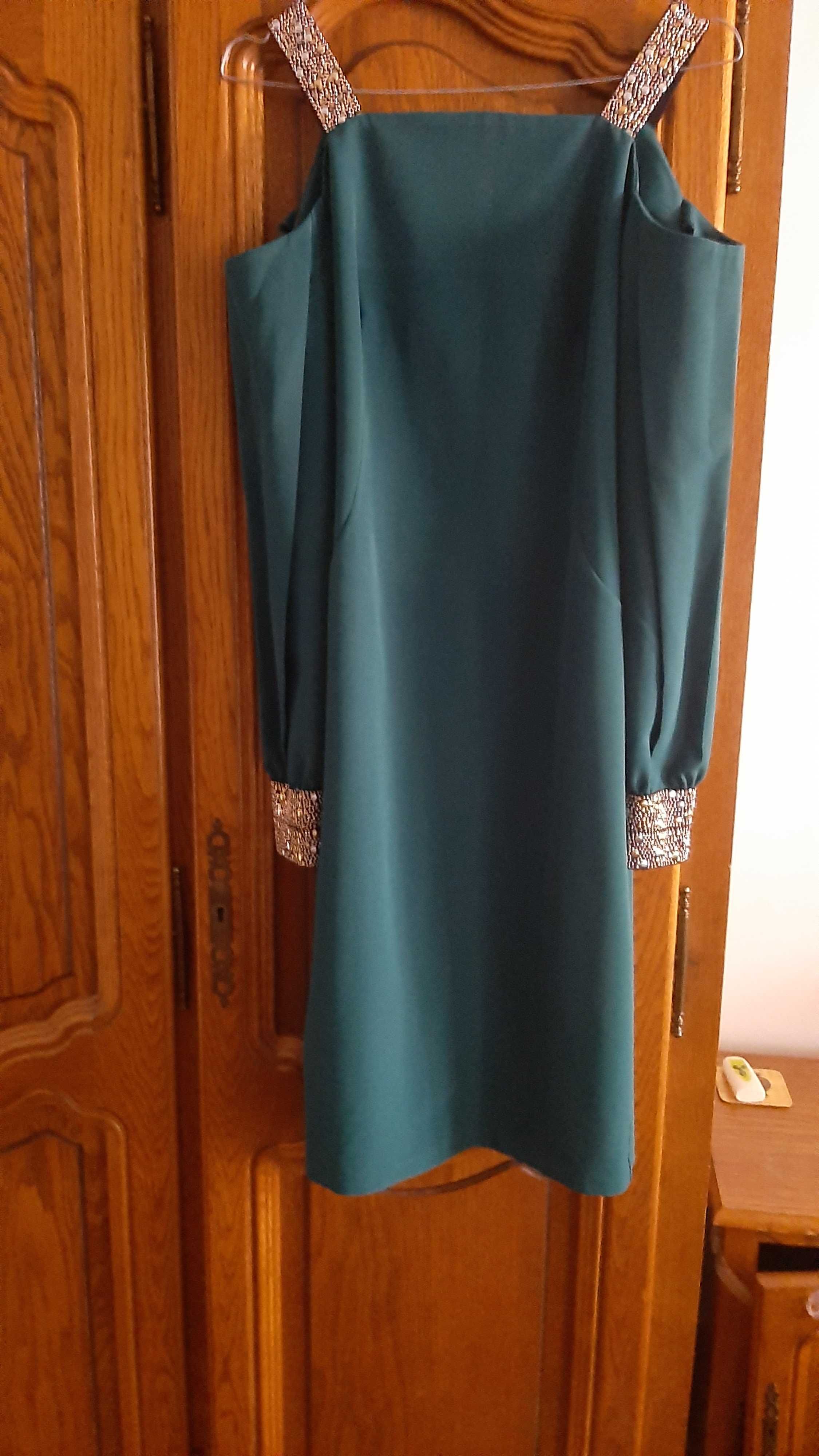 Rochie verde de ocazie