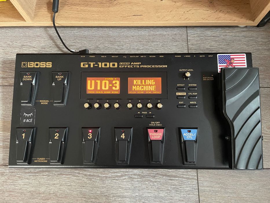 Гитарный процессор BOSS GT-100