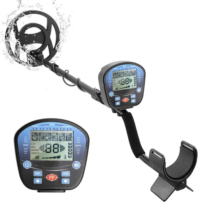 Нов водоустойчив металдетектор,пълен комплект