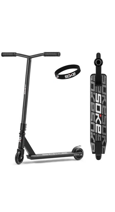 Trotineta soke freestyle neagră