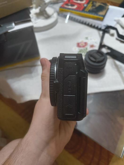 Nikon Z30 ca nou cu obiectiv si smallrig
