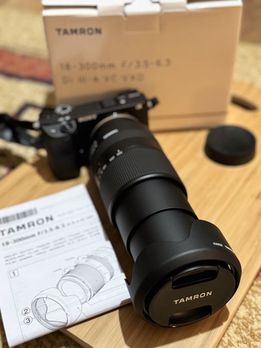Tamron 18-300mm Obiectiv Foto, montura Sony E, Mirrorless F3.5-6.3