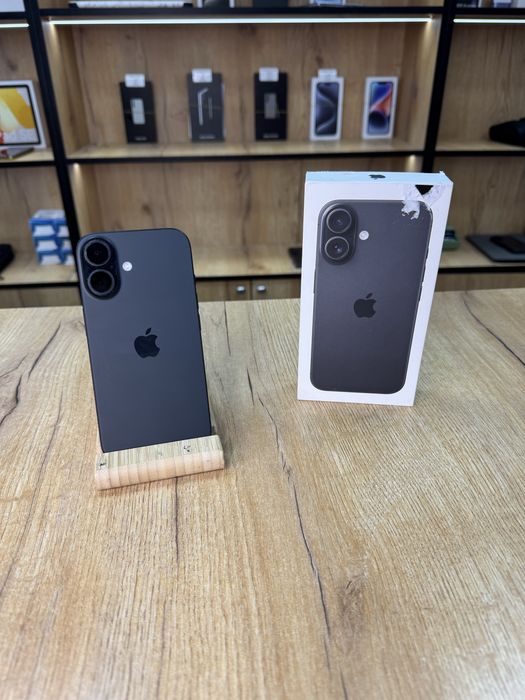 Apple iphone 16 черный 256 gb 100%