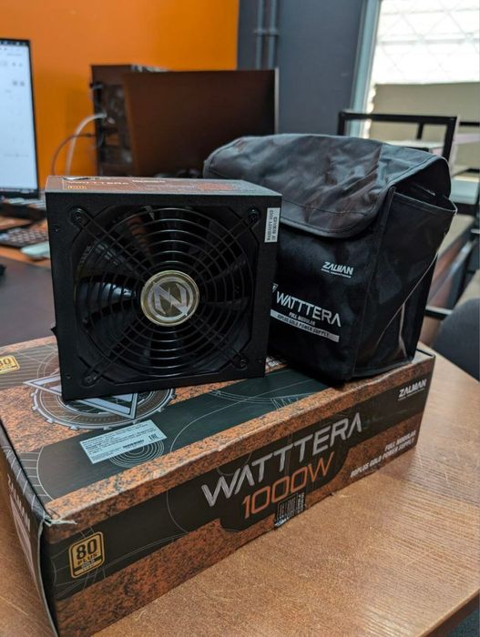 Блок питания Zalman ZM1000-EBTII WATTTERA (1000W) 80Plus Gold 100-240V