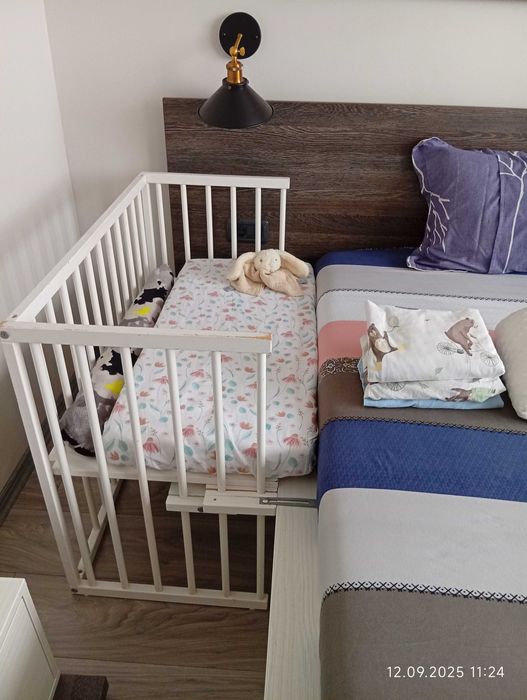 Pătuț co-sleeping