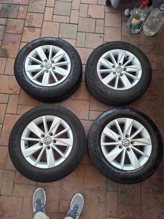 Roti complete Golf 5, 6, 7 Seat, Audi 195/65/R15 5x112 ET 43 Latime 6J