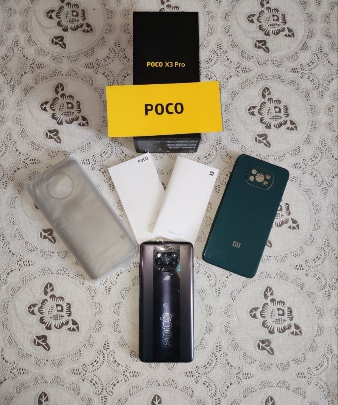 Poco x 3 Pro 8/256 GB 
Karobkadan ozim ochkanman umuman ay