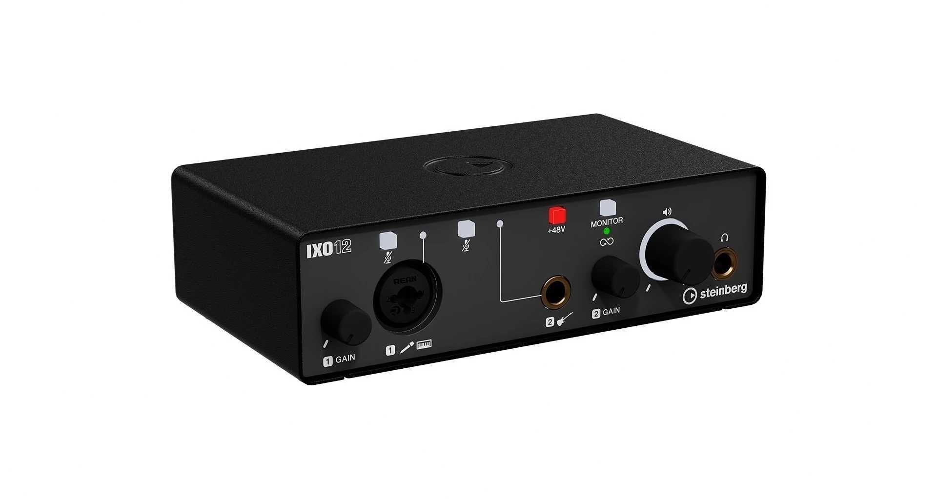 Placa sunet Yamaha Steinberg IXO12 Black - USB cu două canale la cutie
