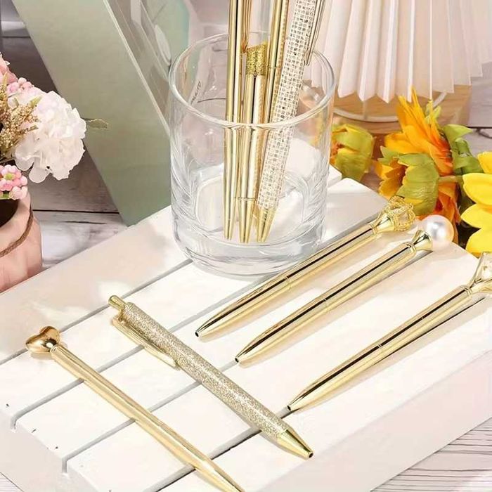 9 бр. Златни химикалки