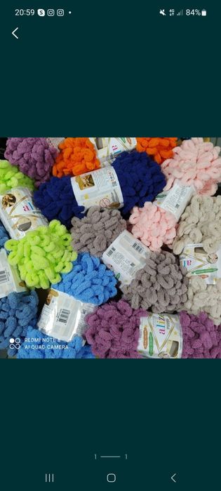 Пряжа Puffi 1400т в Петропавловске