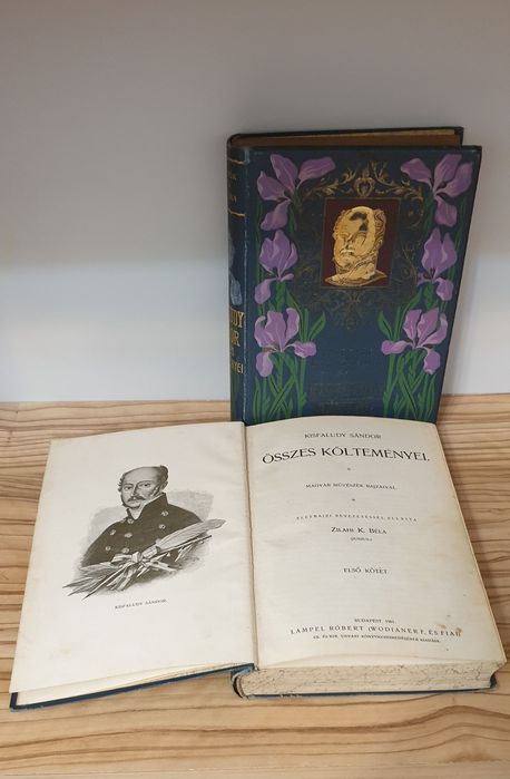 Set rar Kisfaludy Sándor – Összes Költeményei (2 volume) – ediție de c