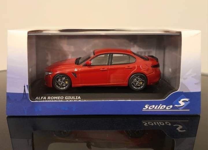 Alfa Romeo Giulia Quadrifoglio - 2.9l Bi-Turbo 1:43 Solido