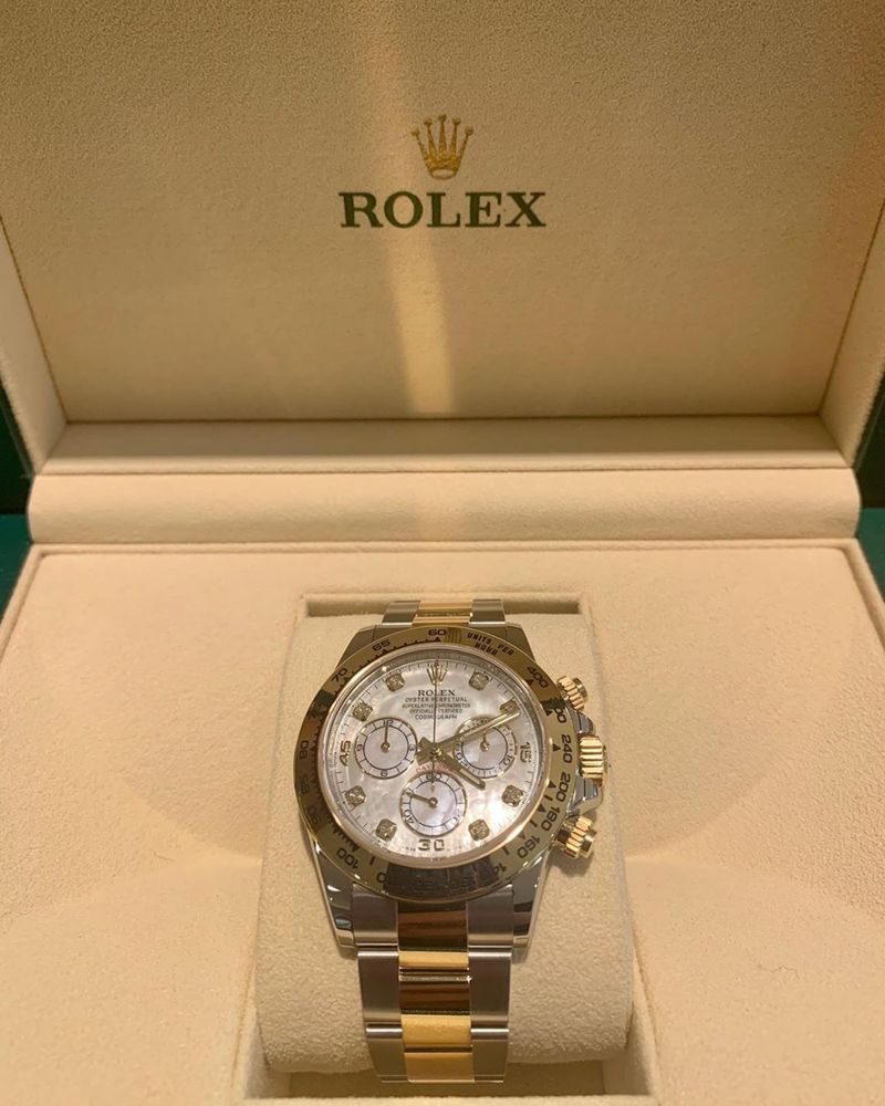 Ceas Rolex Daytona Pearl Dial 40 mm lady